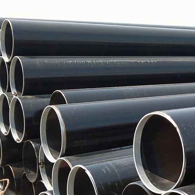 6m μήκος κατασκευασμένο με ακρίβεια ASTM A252 Σπειροειδής ERW συγκολλημένες πυλώνες χάλυβα άνθρακα συγκολλημένες στρογγυλές σωλήνες με πιστοποιητικό API