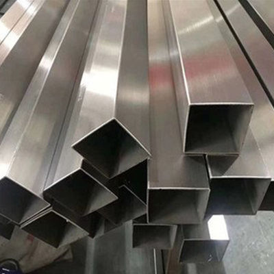6mm 2mm τετραγωνικό τμήμα σχήμα σωλήνα από ανοξείδωτο χάλυβα με επιφάνεια απαίτηση των πελατών