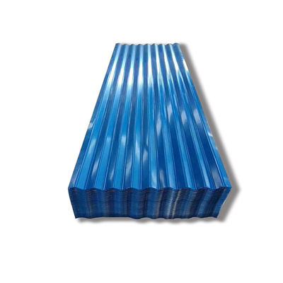 Προσαρμοσμένο χρώμα Ραλ χρώμα 1 mm 2 mm 4 x 8 πόδια Ζυγισμένα φύλλα οροφής από χάλυβα για μεταλλικά οικοδομικά υλικά