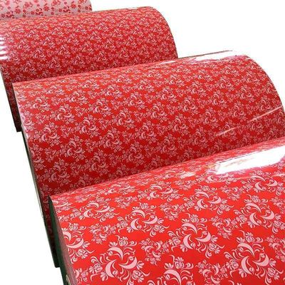 ISO9001 Πιστοποιημένο Zhongyu Flower PPGI Prime Coils Σκεπή με γαλβανισμένο χάλυβα Προχρωματισμένο σε όλα τα χρώματα RAL