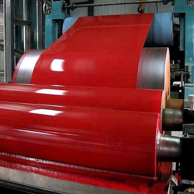 ASTM/AISI/SGCC/CGCC/TDC51DZM/TDC52DTS350GD/TS550GD/DX51D Z Q195-q345 Τυποποιημένες σπείρες χάλυβα PPGI με σχήμα