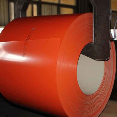 Ραλ 9002 Ραλ 9001 PPGI Coils Printed Color Coated Steel Coil in White with Tolerance ±1% και Ραλ Κανονικό Χρώμα