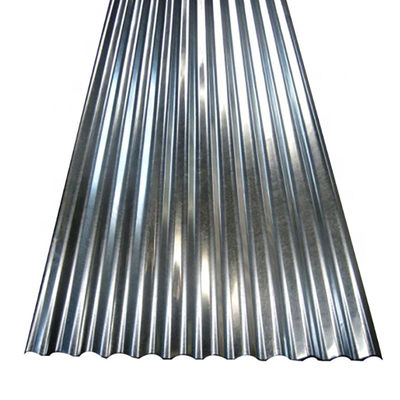 600-1250mm πλάτος Z61-Z90 Αλουμινίου κυματοειδής χάλυβα φύλλα οροφής Ζύκκος χρώμα μέταλλο φύλλα οροφής πρότυπο AISI ASTM GB JIS