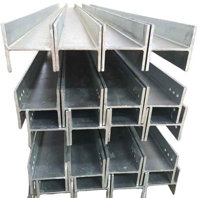30 ft συγκολλημένη θερμή κυλίνδρωση ASTM A572 Q235B/Q355 H δομή από ανοξείδωτο χάλυβα I δομή για κατασκευές βαρέων βαρών