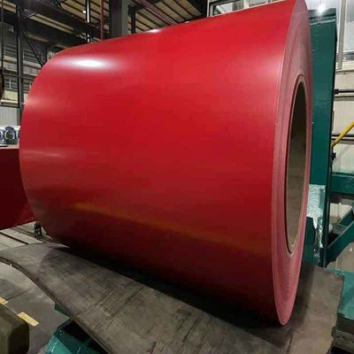Dx51d Dx52D Dx53D Z180 PPGI PPGL Χρωματικά επικαλυμμένο γαλβανισμένο χαλύβδινο φύλλο σε τροχιά με πιστοποιητικό ISO9001 και ανοχή ±5%