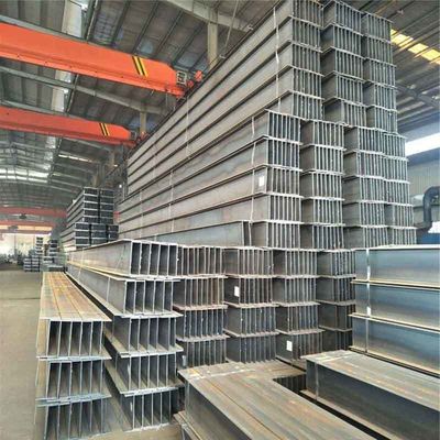 Ατσάλινα H-Beams 30ft για ατσάλινες δομές Μύθος φλάντζης 8mm-28mm πλάτος ιστού 100mm-900mm και απόδοση