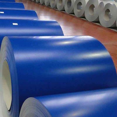 Δάχος 0,21-2mm Zhongyu Προχρωματισμένο Ppgi Z100 Κρύο τυλιγμένο σίδηρο / Ζυγισμένο σίδηρο / Χρωματισμένο επικαλυμμένο σίδηρο για οικοδομικό υλικό
