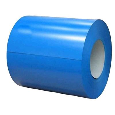 ASTM JIS 201 202 304L 316L 914L 2507 Γαλάζιο χάλυβα Σίδηρο και χάλυβα Ral 5016 Χρωματικά επικαλυμμένα Προχρωματισμένα PPGI Galvalume Steel Coils