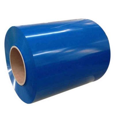 ASTM JIS 201 202 304L 316L 914L 2507 Γαλάζιο χάλυβα Σίδηρο και χάλυβα Ral 5016 Χρωματικά επικαλυμμένα Προχρωματισμένα PPGI Galvalume Steel Coils