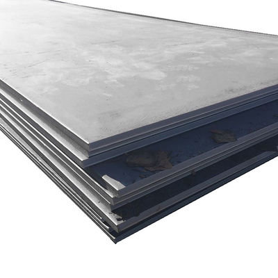 Υπηρεσία επεξεργασίας κοπής ASTM A131 A36 S235 S335 St52 Πλάκα χάλυβα άνθρακα για δομή κατασκευής