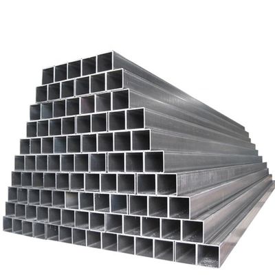 Μη κράμα ASTM A50 1*1inch 40x60 GI τετραγωνικά σωλήνες χάλυβα 20x20x2 100x100 τετραγωνικά σωλήνες χάλυβα άνθρακα με πιστοποιητικό ISO9001
