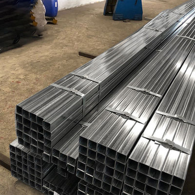 Μη κράμα ASTM A50 1*1inch 40x60 GI τετραγωνικά σωλήνες χάλυβα 20x20x2 100x100 τετραγωνικά σωλήνες χάλυβα άνθρακα με πιστοποιητικό ISO9001