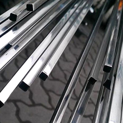 Τετράγωνο σχήμα διατομής ASTM Standard Stainless Steel 600 Στρογγυλό σωλήνα 1.5 σε 30 * 30 Rails Square Groove Slot Μικρό σωλήνα