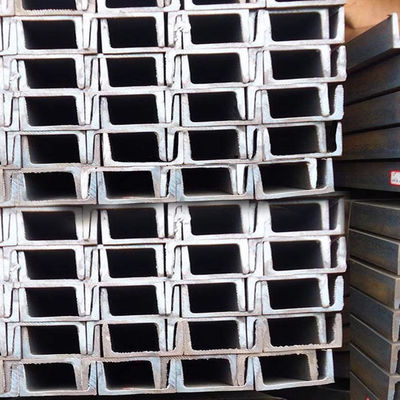 Q235/Q345 Υλικό και ισχυρή κατασκευή Ζεστός τεντωμένος γαλβανισμένος ατσάλινος αγωγός C για δομή καλωδίων από ατσάλι