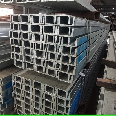 Χρυσό γαλβανισμένο ατσάλινο κανάλι με υψηλή αξιοπιστία 1-12m μήκος 4,5-14,5mm πάχος