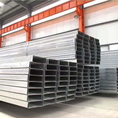 Σύνθετο 4,5-14,5 mm πάχος Παγκόσμιο εκχυλισμένο U200 41 mm Μικρό σίδηρο άνθρακα 1020 κυλίνδυνα U κανάλια