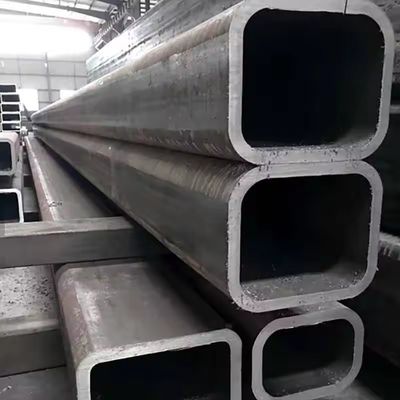 Ζεστό ελαστικό AISI 1020 Αεροπορικής κλάσης S355JR τετραγωνικό σωλήνα με βαμμένη επιφάνεια από μαύρο άνθρακα σίδηρο 20x20 mm από αδιάβροχο χάλυβα