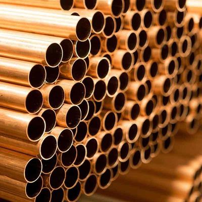 99.90% Cu ASTM B75 Χαλκός Νικέλιο Sch XS Χωρίς Σύνδεση Υδραυλική Διαγωγή Σιδηροδρομική Σωλήνας 3/8 &quot; 1/2&quot; Χωρίς Σύνδεση Σωλήνας υγρού Χαλκός σωλήνας