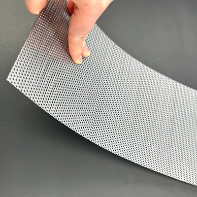 Ανώτατη μηχανική ικανότητα 0,5 mm 0,65 mm 0,8 mm 2,5 mm 304 από ανοξείδωτο χάλυβα Έξαγωνη στρογγυλή διάτρηση διάτρητου φύλλου για επίπεδο φύλλο