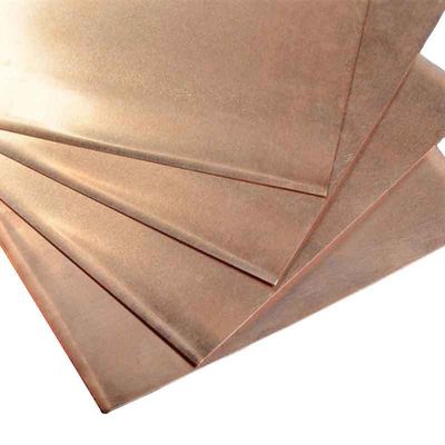 JIS ASTM DIN EN ISO Standard Copper Grade 99.99 Καθαρό φύλλο χαλκού για την κατασκευαστική σας επιχείρηση