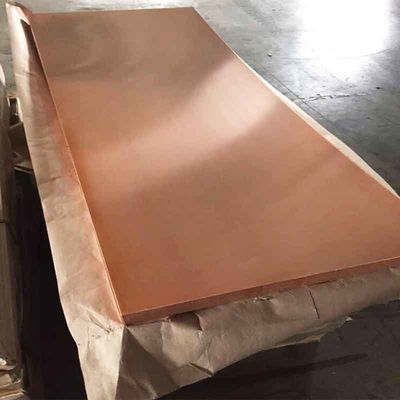 JIS ASTM DIN EN ISO Standard Copper Grade 99.99 Καθαρό φύλλο χαλκού για την κατασκευαστική σας επιχείρηση