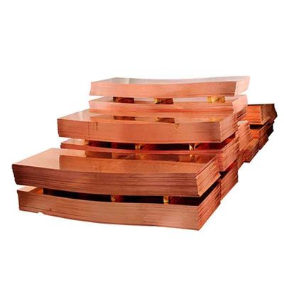JIS ASTM DIN EN ISO Standard Copper Grade 99.99 Καθαρό φύλλο χαλκού για την κατασκευαστική σας επιχείρηση