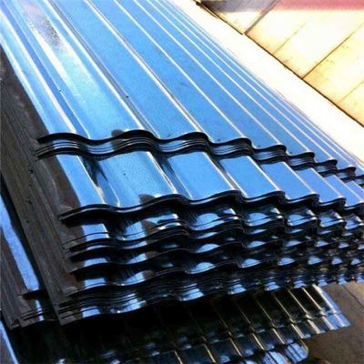 Κάλυβα κυματοειδής 3mx1mx0.4mm PPGI PPGL Ζυγισμένη χρώμα επικαλυμμένη οροφή με πιστοποιητικό CE