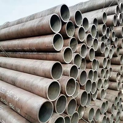 12M μήκος ζεστό ελαστικό ASTM 335 p5 56 ιντσών αδιάβροχο σωλήνα κυλινδρικού αερίου από χάλυβα άνθρακα για εφαρμογές υψηλής θερμοκρασίας