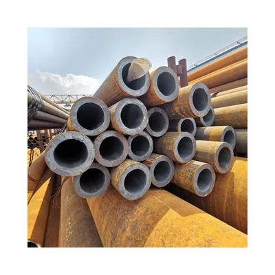 12M μήκος ζεστό ελαστικό ASTM 335 p5 56 ιντσών αδιάβροχο σωλήνα κυλινδρικού αερίου από χάλυβα άνθρακα για εφαρμογές υψηλής θερμοκρασίας