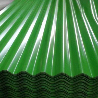 1000-1220mm Υπηρεσία κοπής πλάτους 3mx1mx0.4mm Χρωματικά επικαλυμμένα κυματοειδή πλακάκια για κατασκευή άμεσα