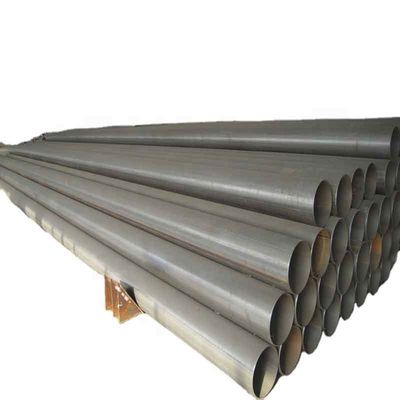 Αδιάβροχο σωλήνα και λάδι ASTM A53 A106 ms Αδιάβροχο σωλήνα από μαύρο χάλυβα με ελαφρώς λαδωμένο καυτό έλασμα
