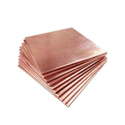 1 mm 5 mm 10 mm παχιά πλάκα χαλκού C17200 C17500 C5191 με εξυπηρέτηση επεξεργασίας κάμψης