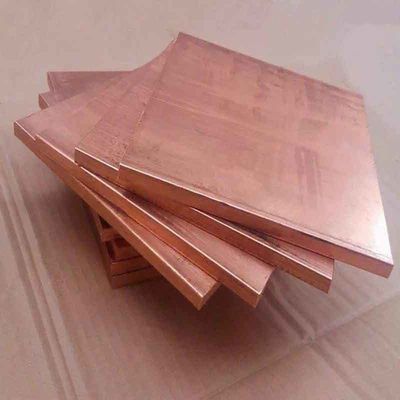 1 mm 5 mm 10 mm παχιά πλάκα χαλκού C17200 C17500 C5191 με εξυπηρέτηση επεξεργασίας κάμψης