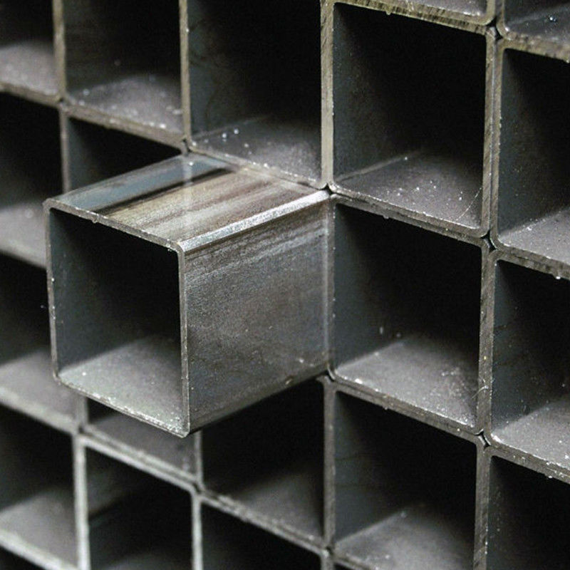 Χωρίς κράμα DIN Standard Carbon Steel 4x4 Inch Ζυγισμένο 12x12 100x100 Tube MS Square Steel Tube Pipe για γεωργικά