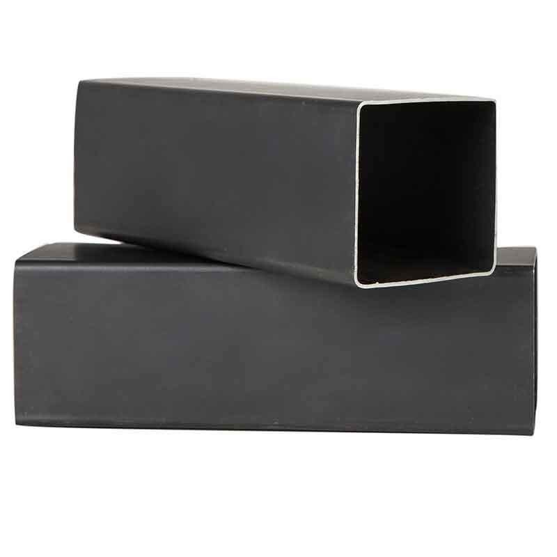 ASTM Standard Hot Rolled Advanced ERW 65x65 10 x 10 Carbone Steel Square Tube Τετράγωνος σωλήνας 80 x 80 με τρύπες