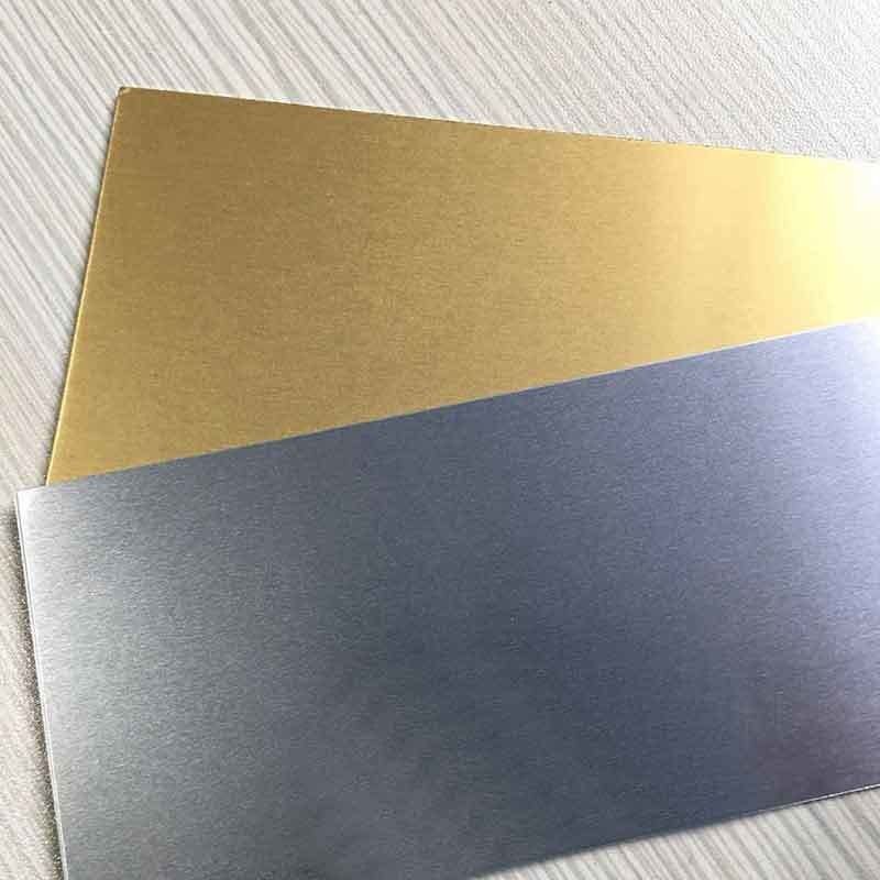 0.1-200mm πάχος PVD επικαλυμμένο με χρυσό καθρέφτη φύλλο από ανοξείδωτο χάλυβα στο AiSi πρότυπο για τη μόδα διακόσμηση σπιτιού