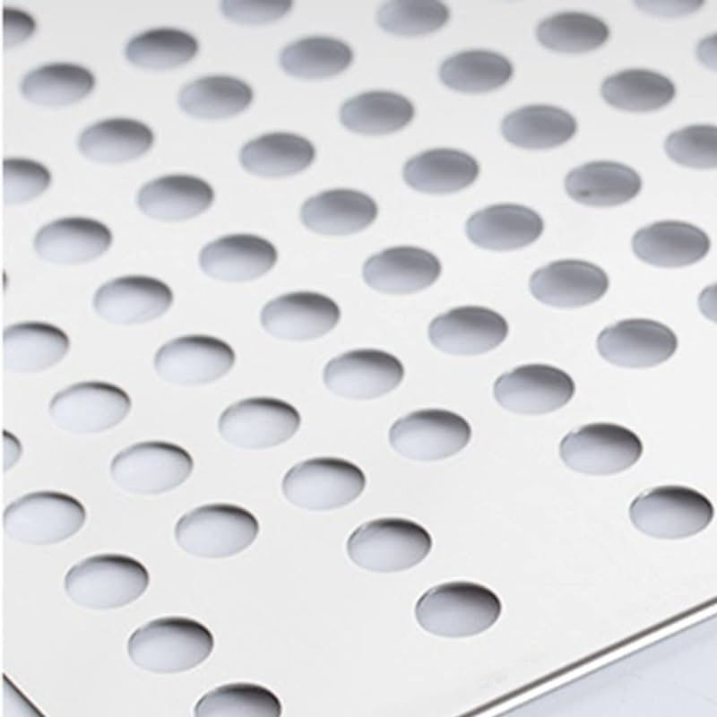 0.5mm 0.65mm 0.8mm 2.5mm 304 Ατσάλι έξαγωνης στρογγυλής διάτρησης με ανοχή ± 1% φυσικό χρώμα