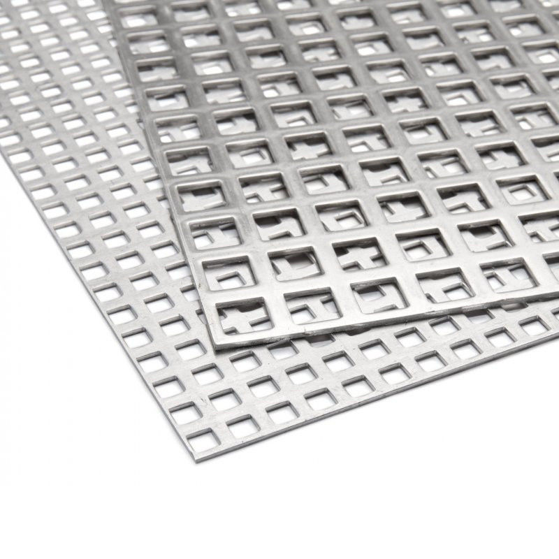 Ανώτατη μηχανική ικανότητα 0,5 mm 0,65 mm 0,8 mm 2,5 mm 304 από ανοξείδωτο χάλυβα Έξαγωνη στρογγυλή διάτρηση διάτρητου φύλλου για επίπεδο φύλλο